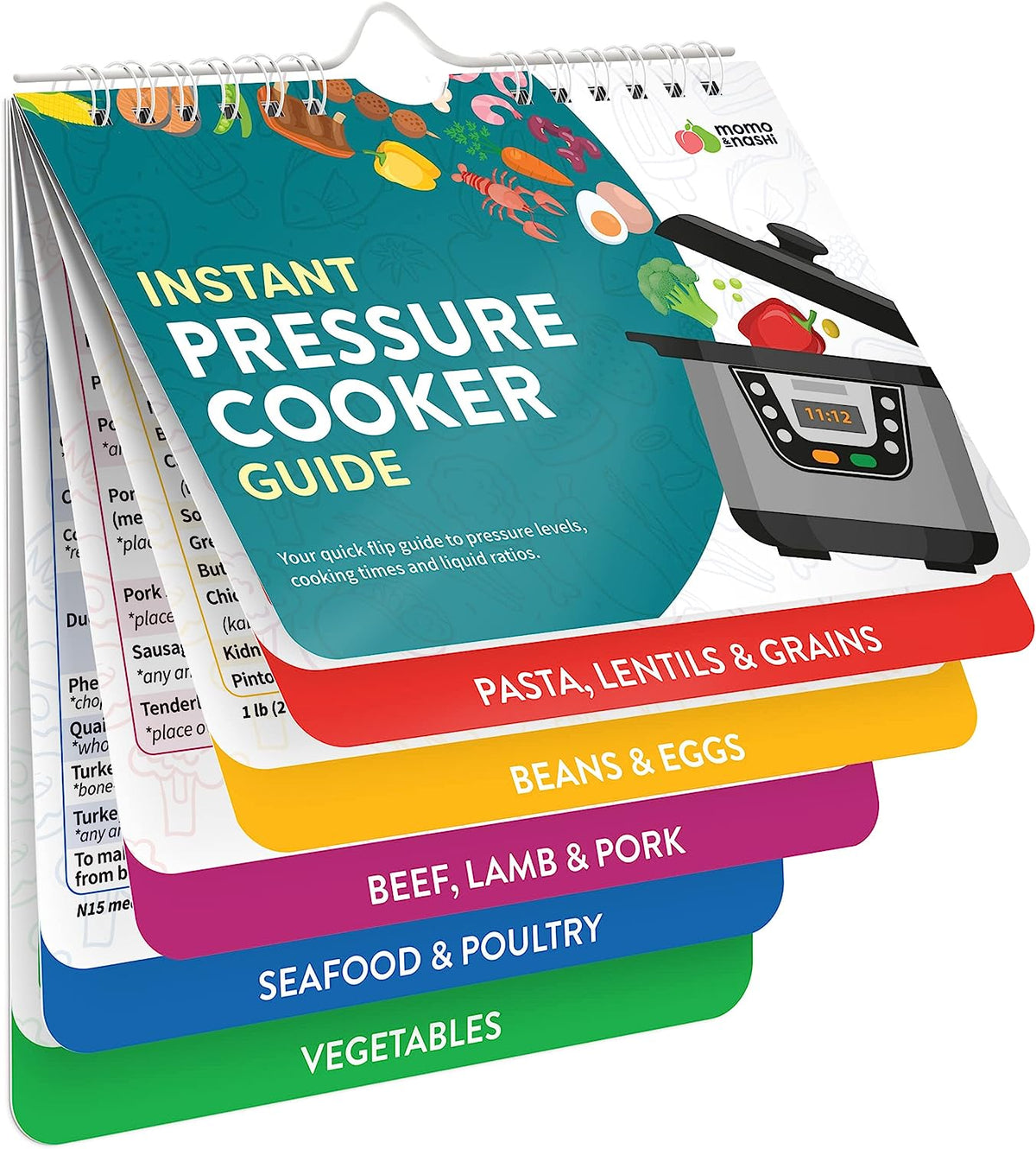 Air Fryer Cheat Sheet Magnets – Cooking Instructions Booklet