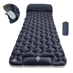 Air Mattress with Integrated Headrest and Comfortable Valve System