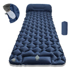 Air Mattress with Integrated Headrest and Comfortable Valve System