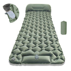 Air Mattress with Integrated Headrest and Comfortable Valve System