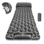 Air Mattress with Integrated Headrest and Comfortable Valve System