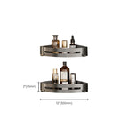 Aluminium Modern Bathroom Accessories Set – Polished Grey Shelf, Paper Holder & Robe Hook