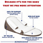 Anti-Reflux Wedge Support for Newborns – Ergonomic Side Cushion