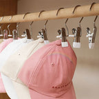 Anti-rust rotating clothes pegs – space-saving storage clips for hats, trousers and travel