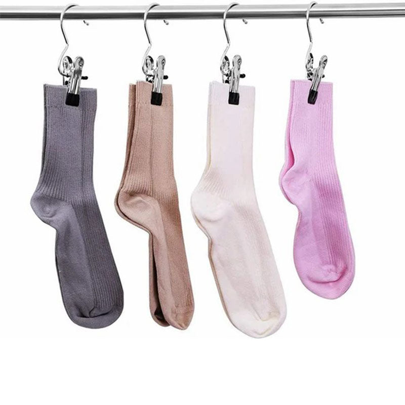 Anti-rust rotating clothes pegs – space-saving storage clips for hats, trousers and travel
