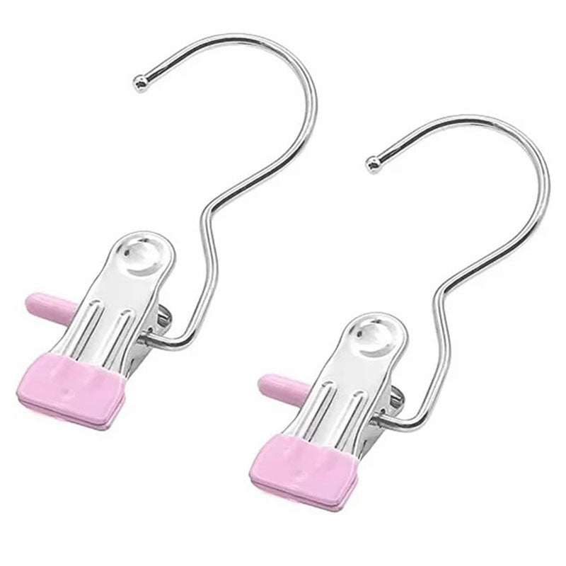 Anti-rust rotating clothes pegs – space-saving storage clips for hats, trousers and travel