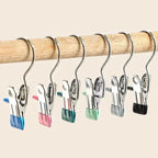 Anti-rust rotating clothes pegs – space-saving storage clips for hats, trousers and travel