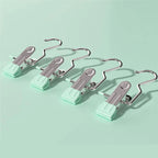 Anti-rust rotating clothes pegs – space-saving storage clips for hats, trousers and travel