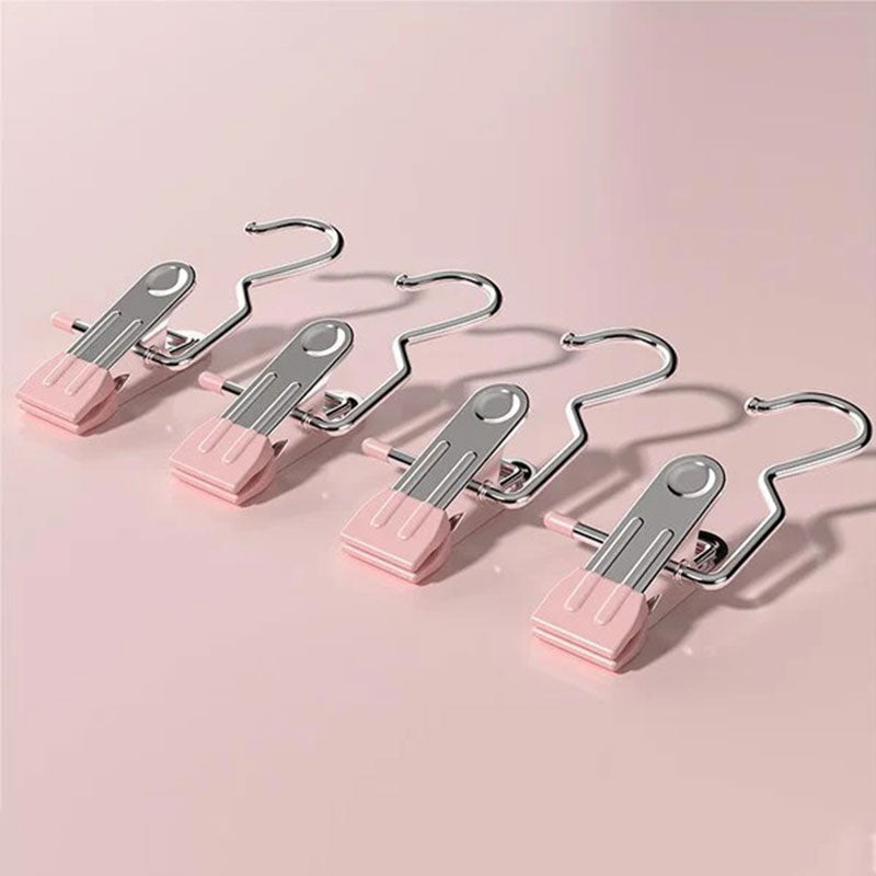 Anti-rust rotating clothes pegs – space-saving storage clips for hats, trousers and travel