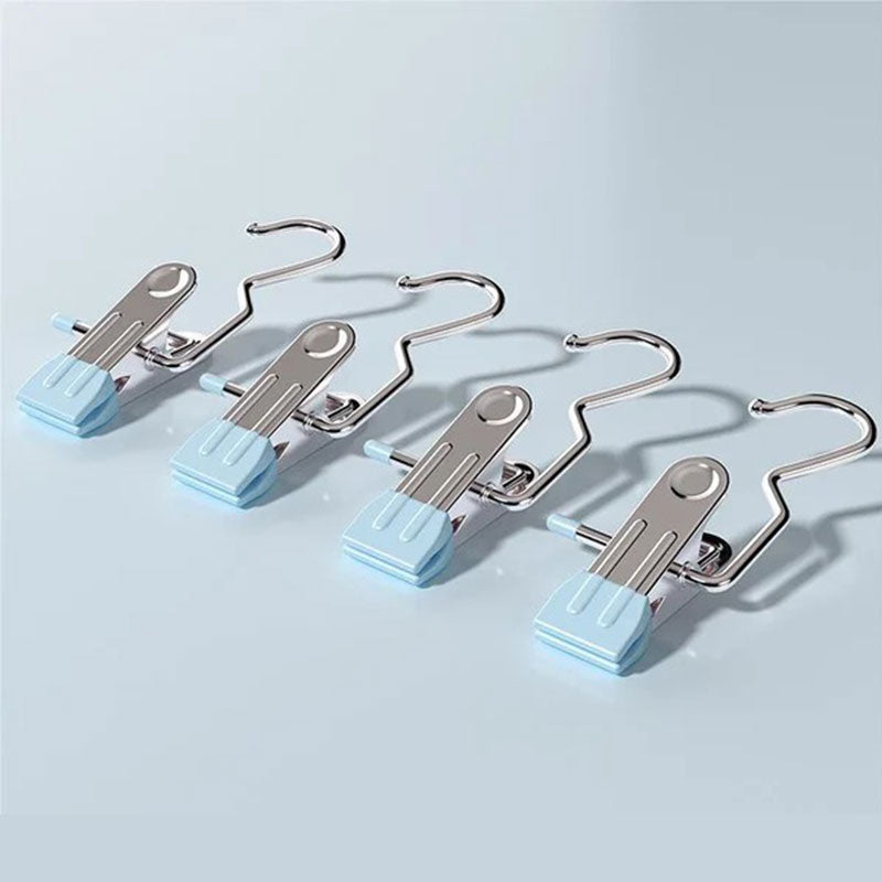 Anti-rust rotating clothes pegs – space-saving storage clips for hats, trousers and travel