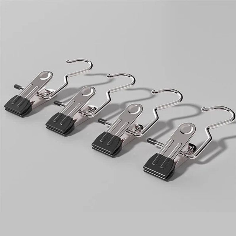 Anti-rust rotating clothes pegs – space-saving storage clips for hats, trousers and travel
