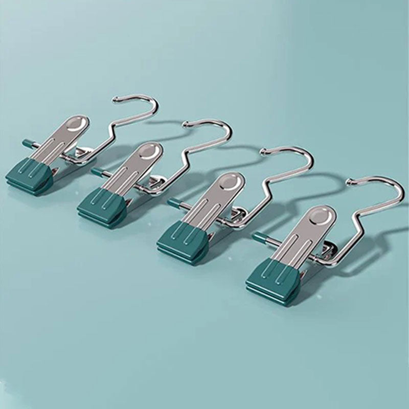 Anti-rust rotating clothes pegs – space-saving storage clips for hats, trousers and travel