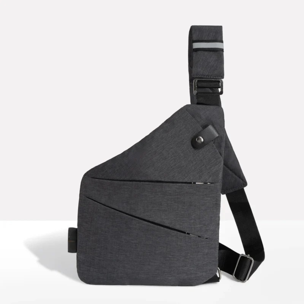 Anti-Theft Crossbody Bag for Secure Storage