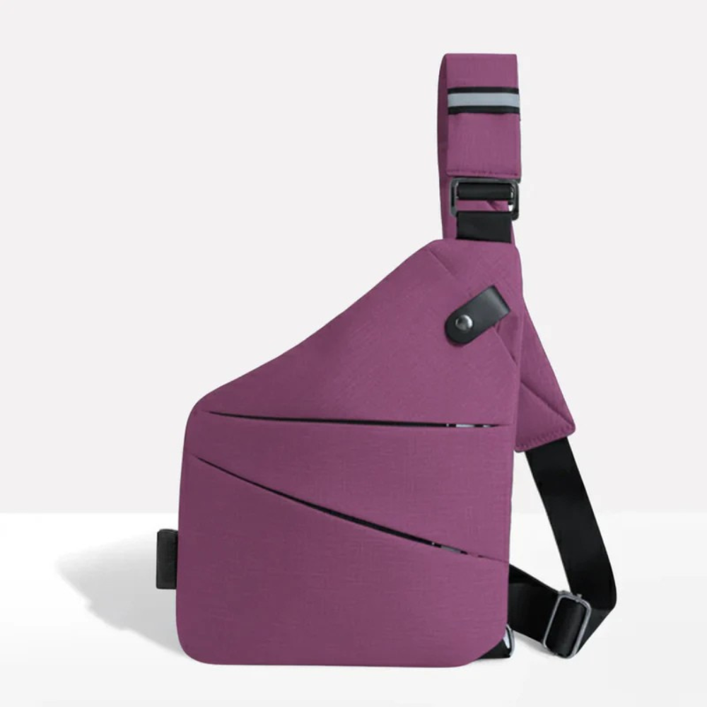 Anti-Theft Crossbody Bag for Secure Storage
