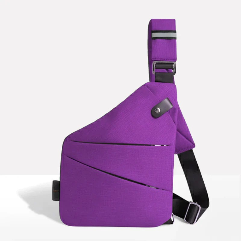 Anti-Theft Crossbody Bag for Secure Storage