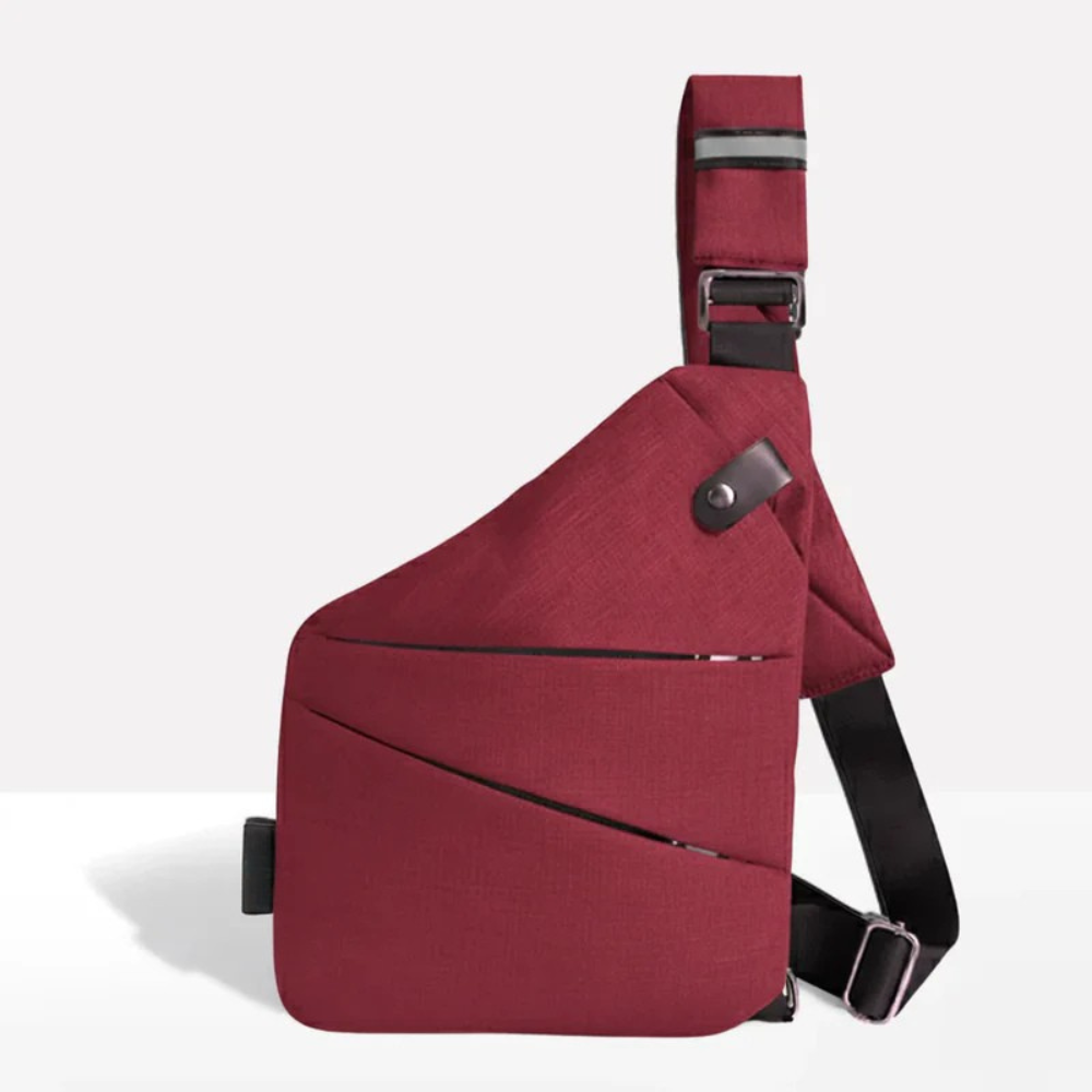 Anti-Theft Crossbody Bag for Secure Storage