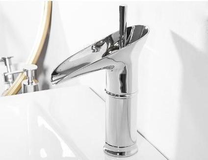 Antique Waterfall Bathroom Basin Tap