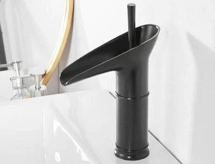 Antique Waterfall Bathroom Basin Tap