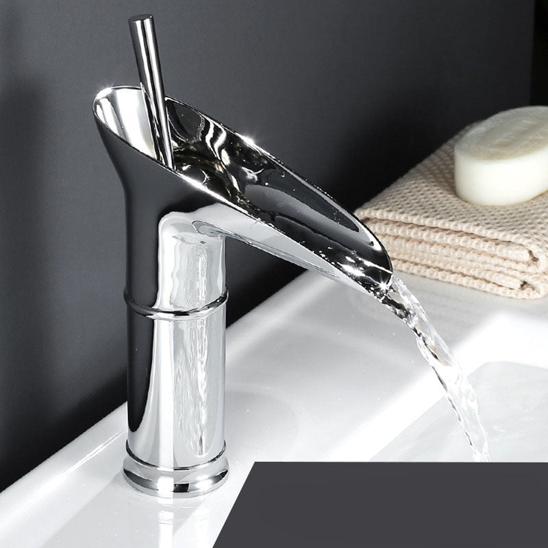 Antique Waterfall Bathroom Basin Tap