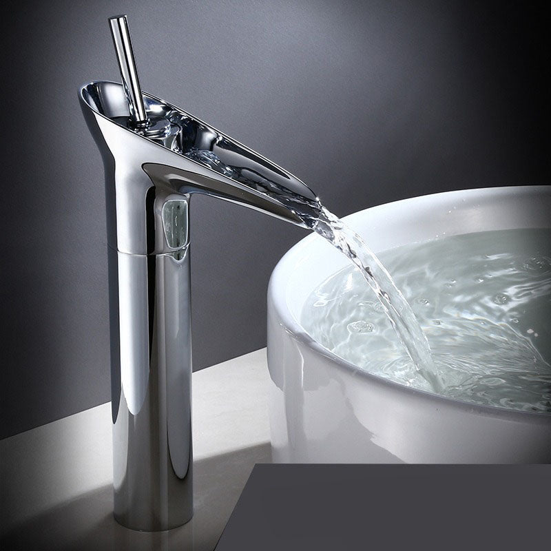 Antique Waterfall Bathroom Basin Tap