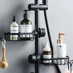 AquaGrip Shower Shelf – Practical, Stainless Steel and Space-Saving
