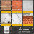 AquaSeal™ Leak Protection, Seals All Surfaces