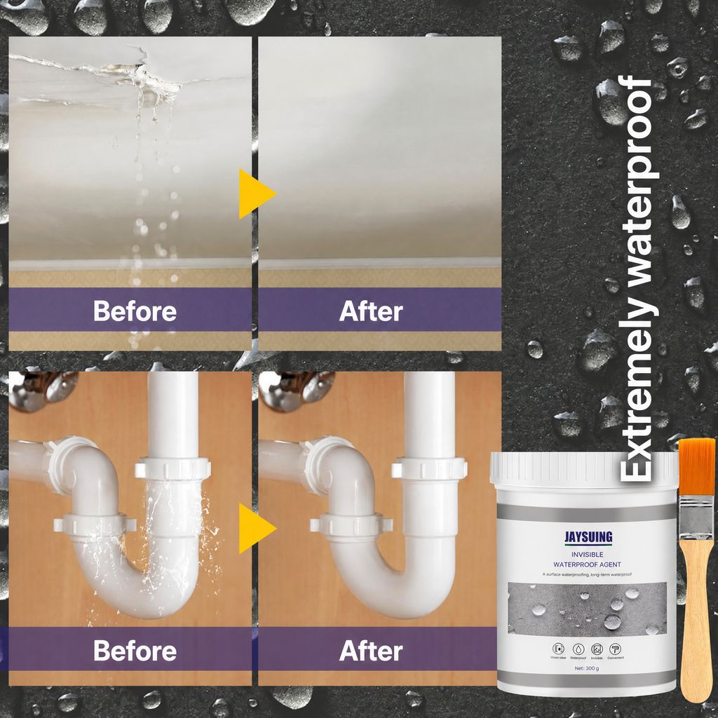 AquaSeal™ Leak Protection, Seals All Surfaces