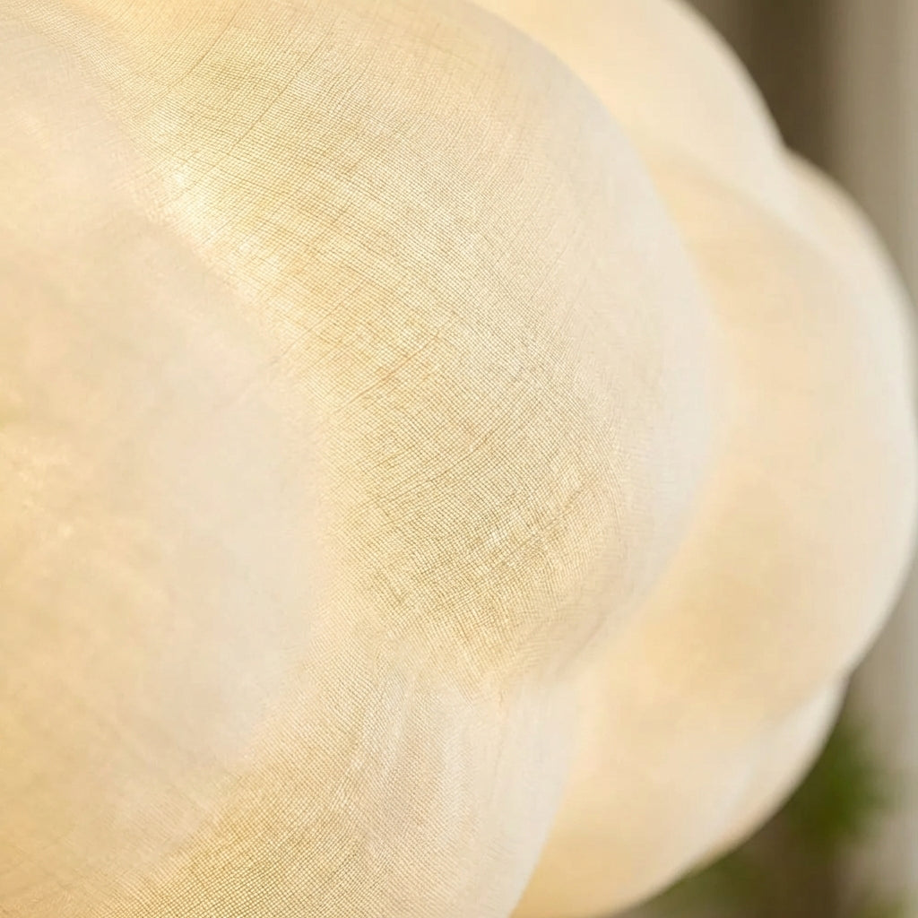 Ardora Sculptural Fabric Pendant Ceiling Light for Interiors