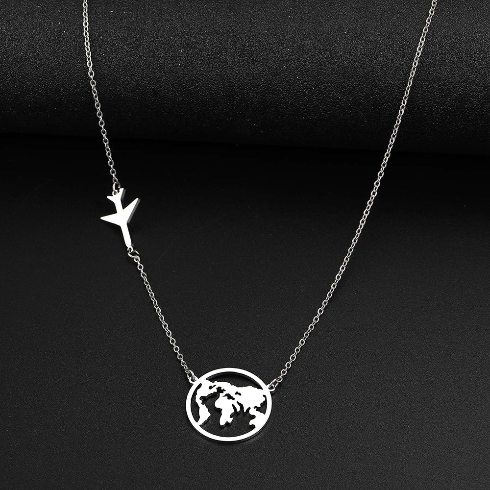 Around The World Travellers Necklace