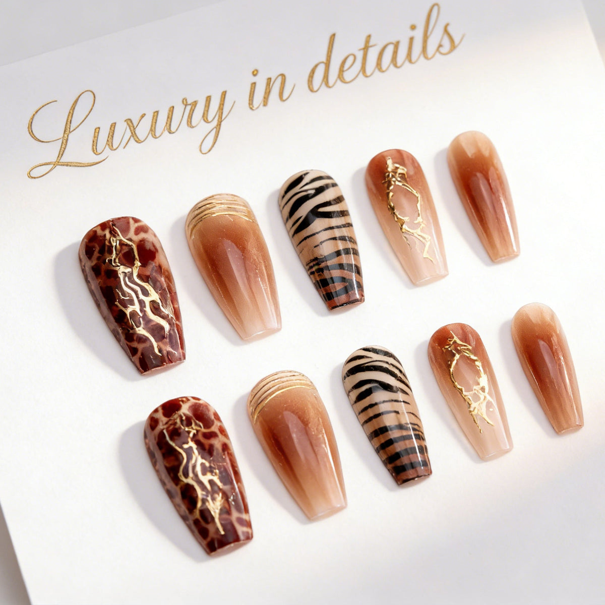 Artificial Nail Art Press-On Nails