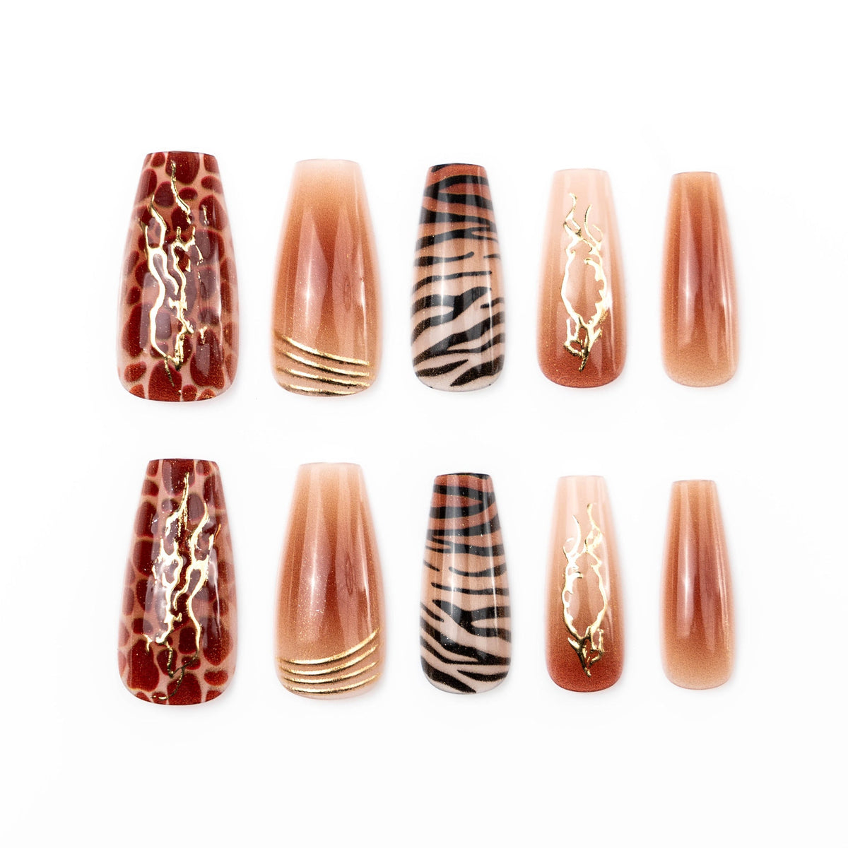 Artificial Nail Art Press-On Nails