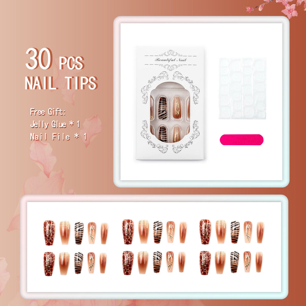 Artificial Nail Art Press-On Nails