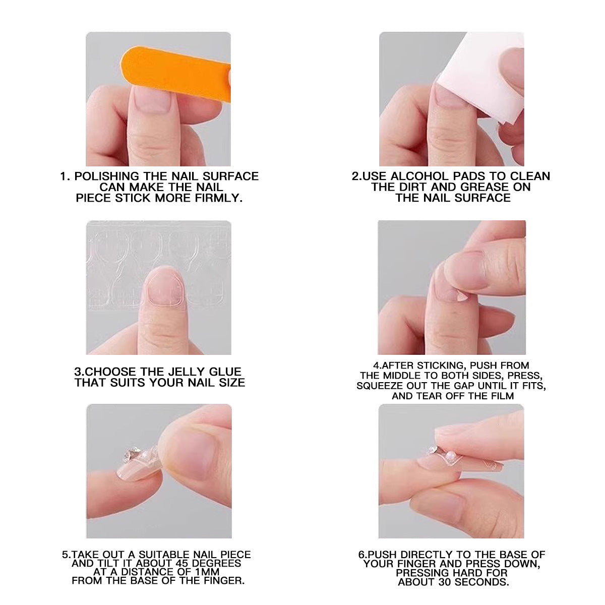Artistic Acrylic Nails with Butterfly Motif