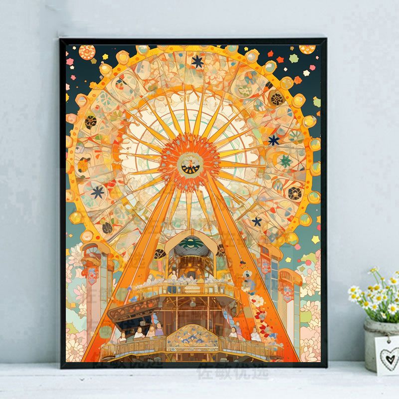 Artistic Astronomical Themed Canvas Print