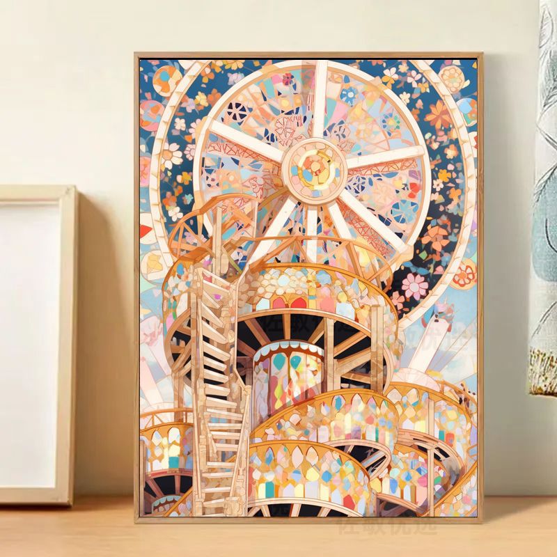Artistic Astronomical Themed Canvas Print