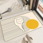 Artistic Bath Mat