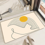 Artistic Bath Mat