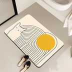 Artistic Bath Mat