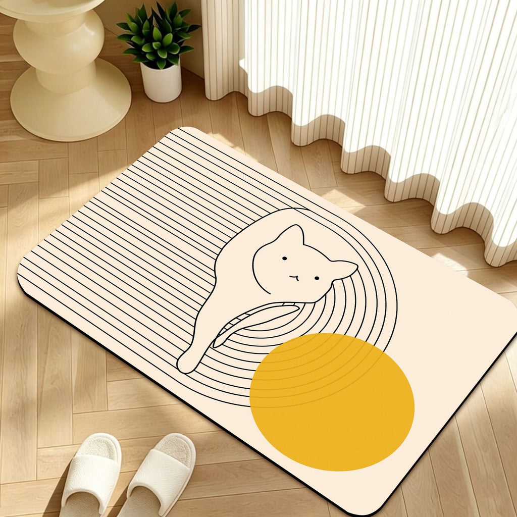 Artistic Bath Mat