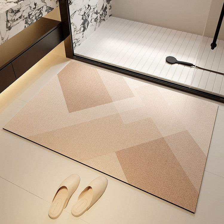 Artistic Bathroom Mat