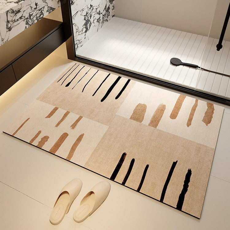 Artistic Bathroom Mat