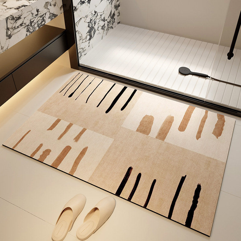 Artistic Bathroom Mat