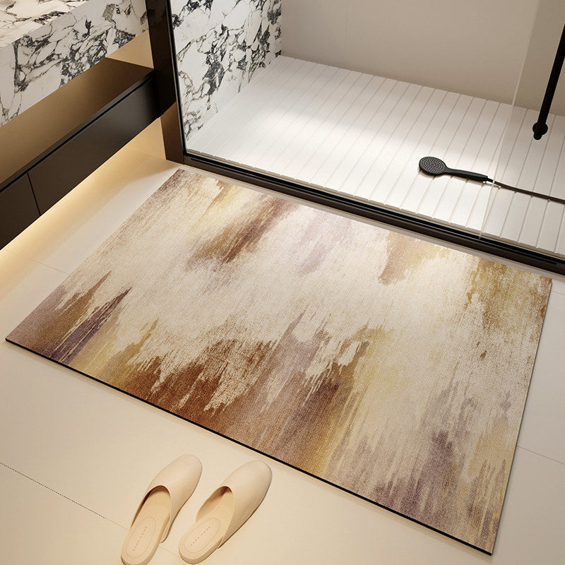 Artistic Bathroom Mat