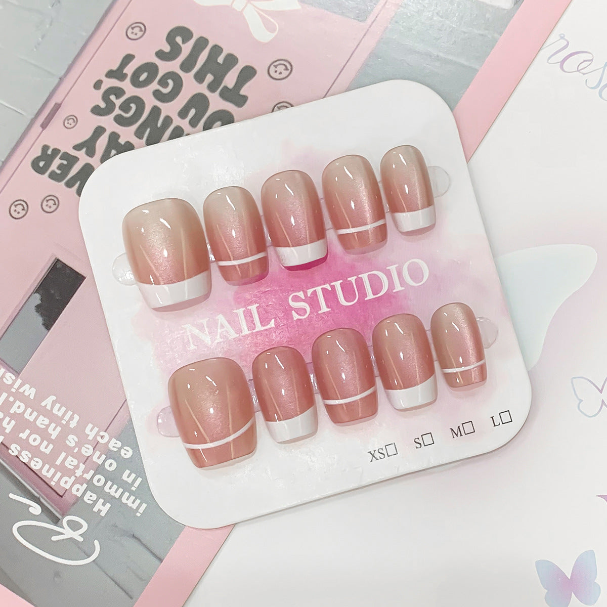 Artistic French Nail Tips