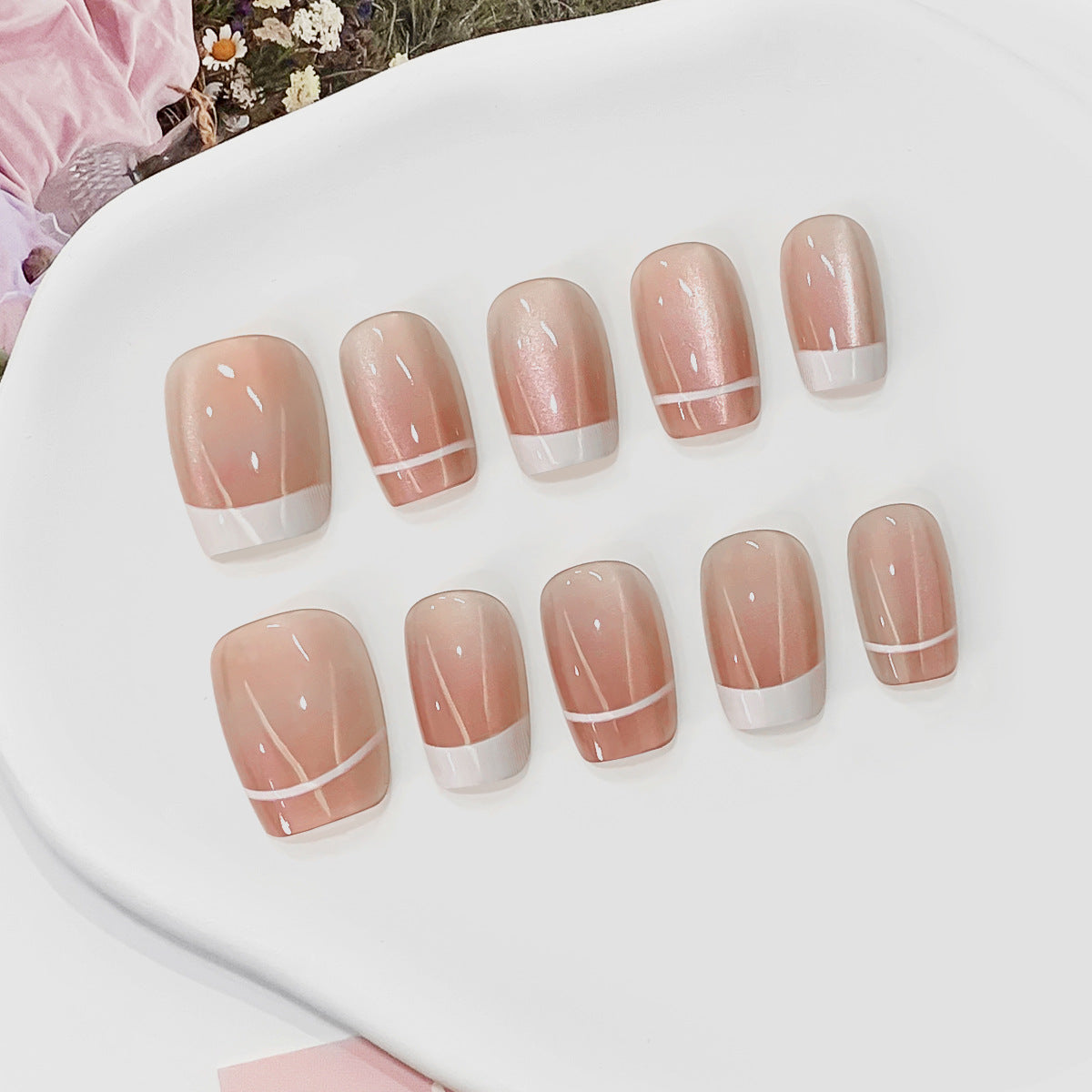 Artistic French Nail Tips