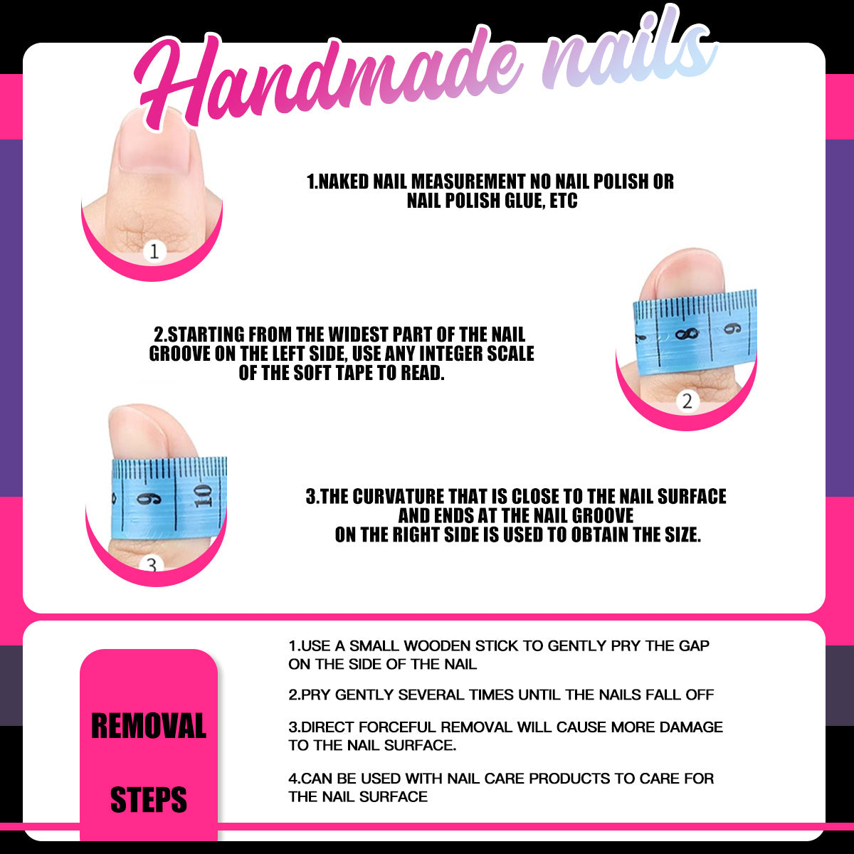 Artistic French Nail Tips