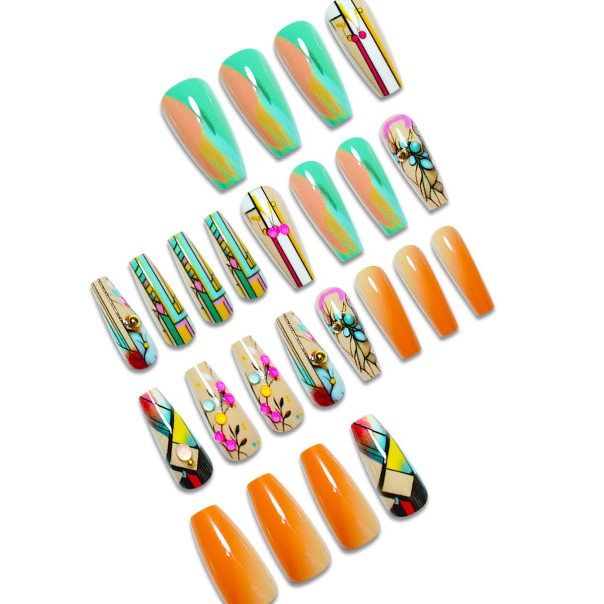 Artistic Gel Nail Decoration Set
