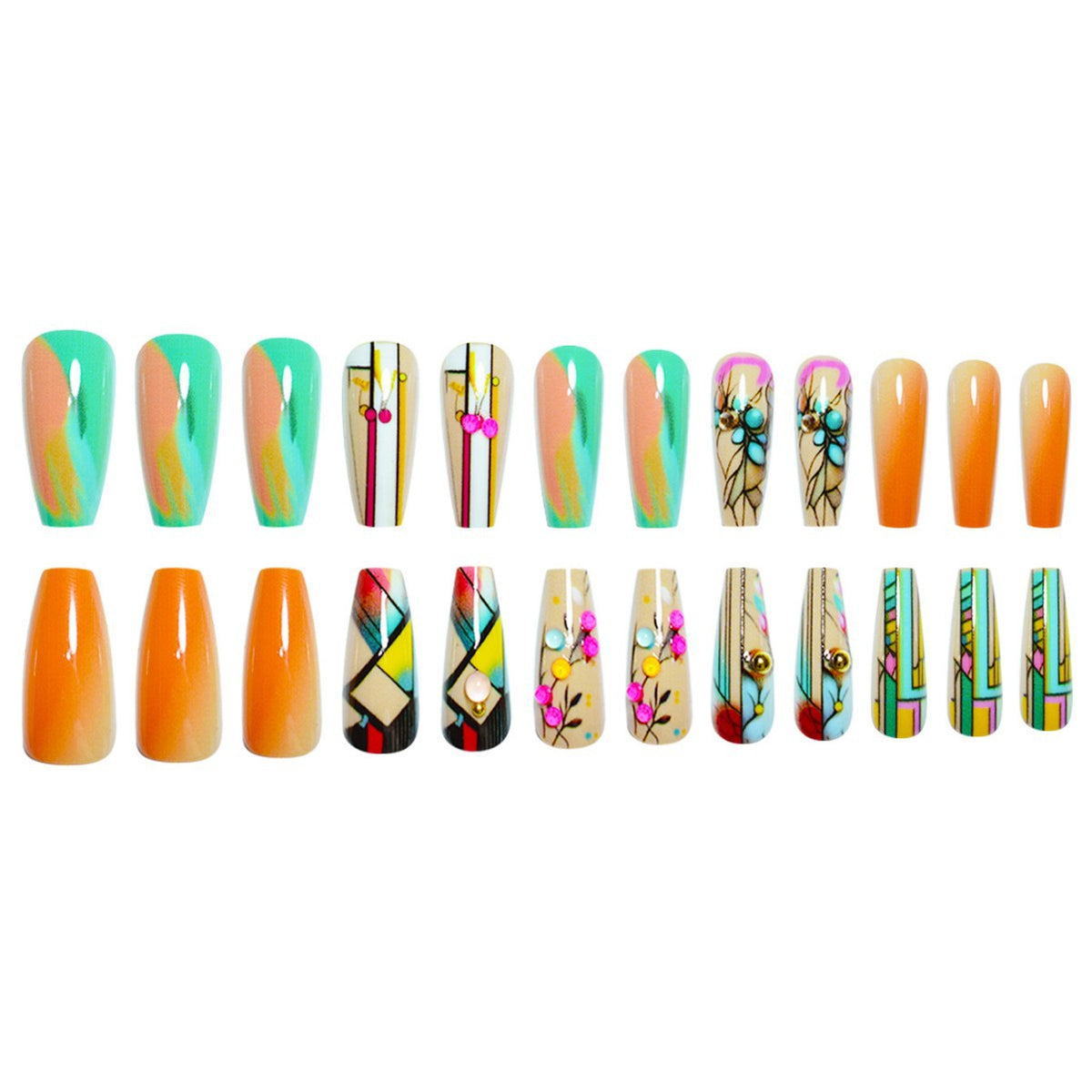 Artistic Gel Nail Decoration Set