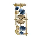 Artistic Ginkgo Leaf Wall Clock