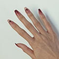 Artistic Ombre Nails with Hearts